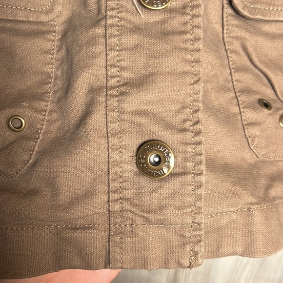 Women's Brown Utility Jacket Maurice’s Size Medium - Picture 4 of 5
